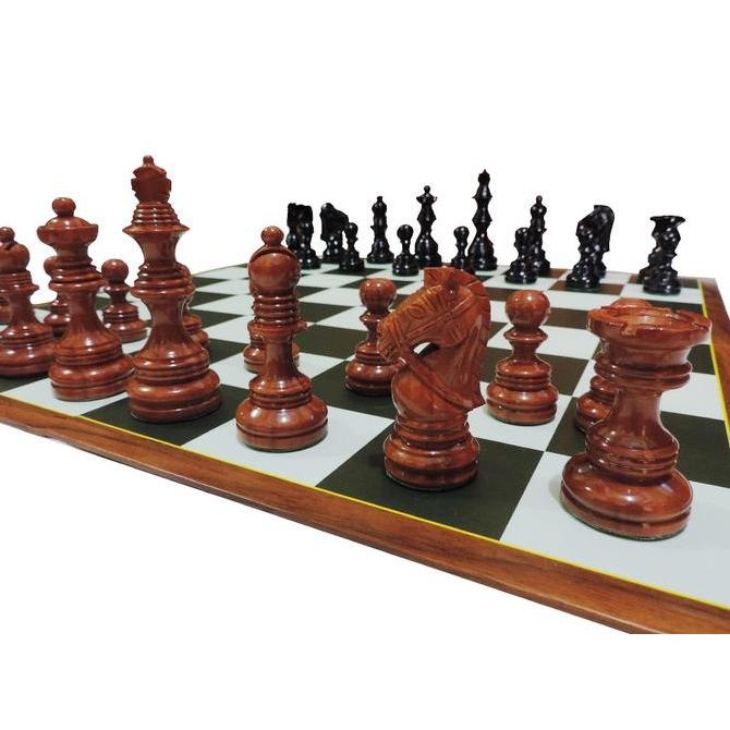 Promo Catur Kayu Sawo + Papan Catur Lipat + Tas Catur Unik Capablanca Chess COD