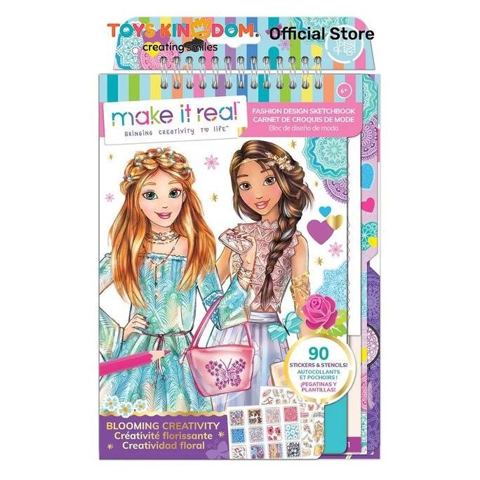 

Promo MAKE IT REAL SET SKETCBOOK BLOOMING CREATIVITY 3202 COD