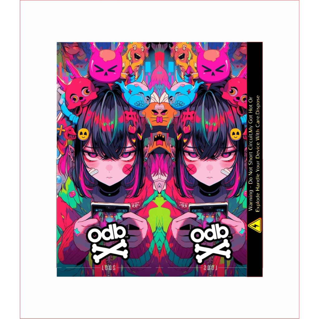 

[COD] Garskin Stiker Warp Stiker Batre 18650 Hologram 4 Label Custom Presisi Terlaris