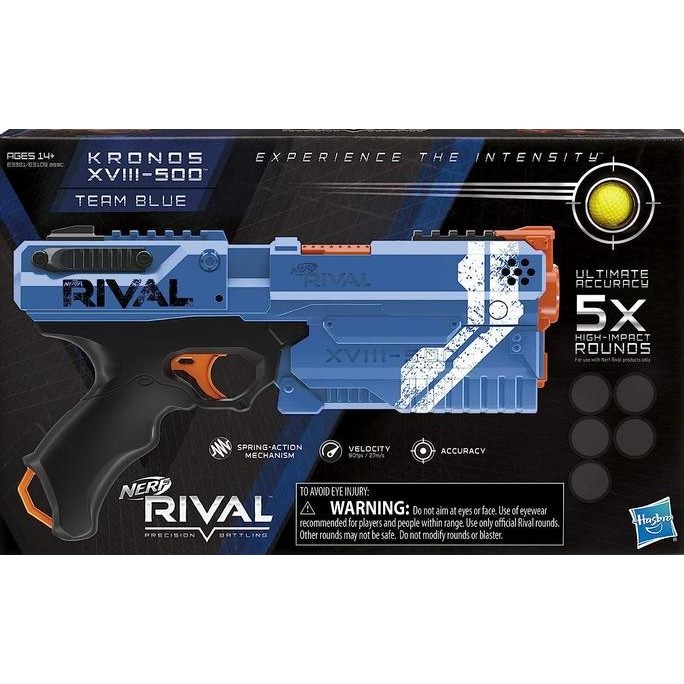 Promo Nerf Rival Kronos XVIII 500 (Blue/Red) - Assorted COD