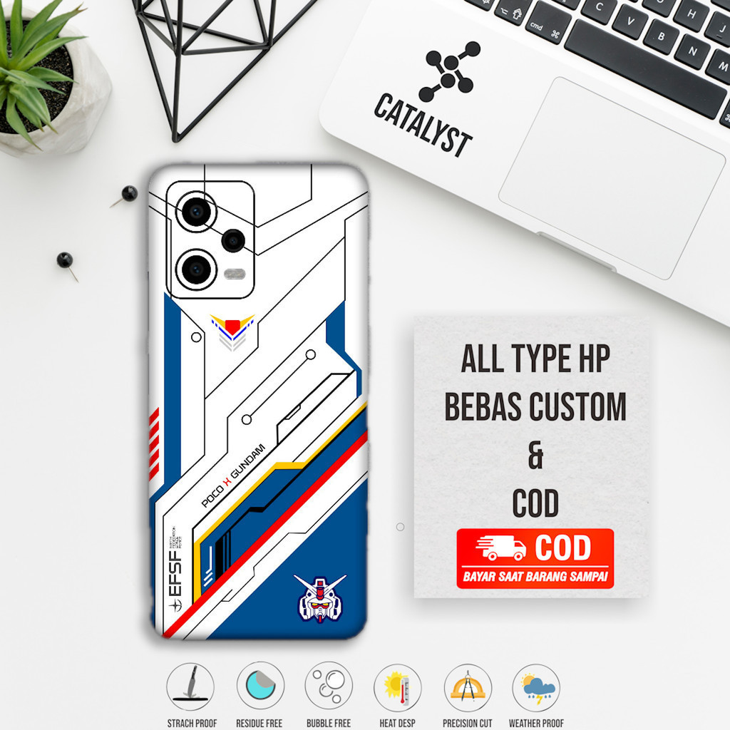 

[COD] Garskin Stiker Poco X5 Label Custom Presisi Terlaris
