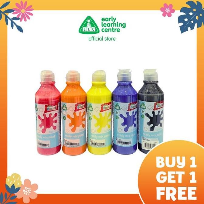 

Promo [Buy 2 Get 50%] ELC Ready Mix 300ml Paint - Mainan Cat Air Anak 3 Tahun COD