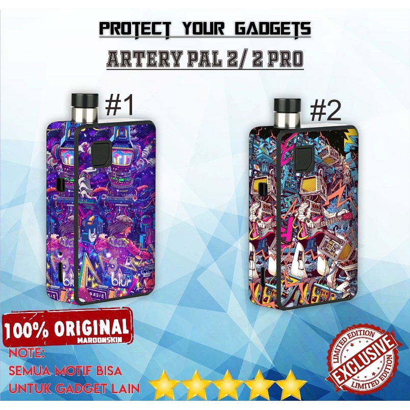 [COD] Garskin Stiker Artery Pal 2 Pro Gravity Label Custom Presisi Terlaris