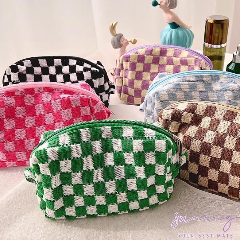 

Berkualitas Tas Pensil Rajutan Mesh Ins Kotak Pensil Tas Pensil Korea Kapasitas Besar Tas Kosmetik Perjalanan-Suning Mall Promo