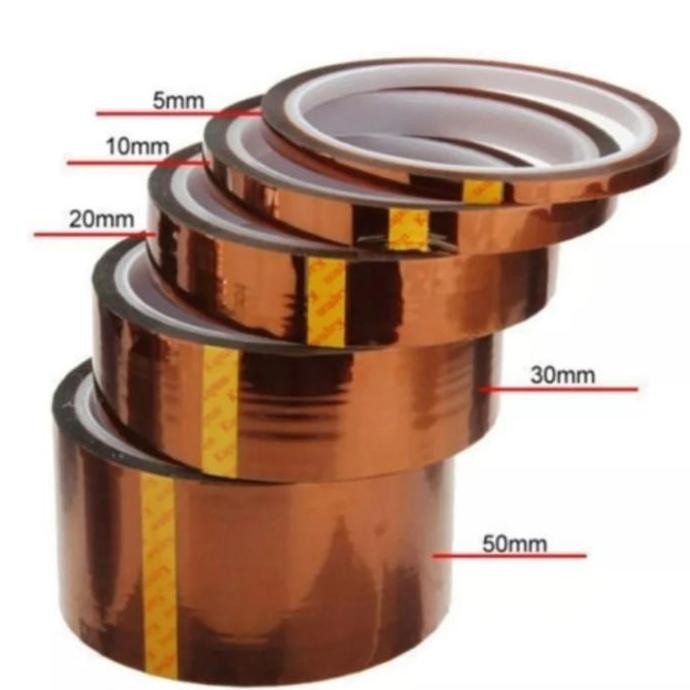 

Bst Ready Capton Tape 24Mm X 36 Yard Isolasi Tahan Panas Best Seller