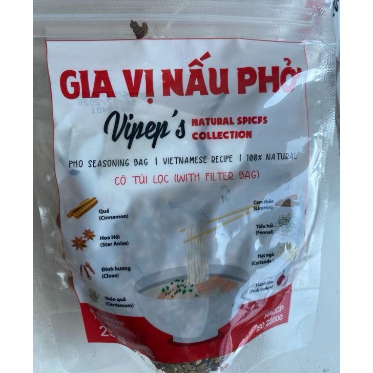 

Gia Vi Nau Pho Natural Spices For Vietnamse Pho With Bag
