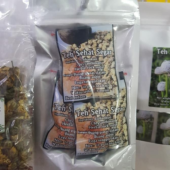 

Teh Panas Dlm Dan Sehat Segar Praktis Dgn 6 Teabag Infusion