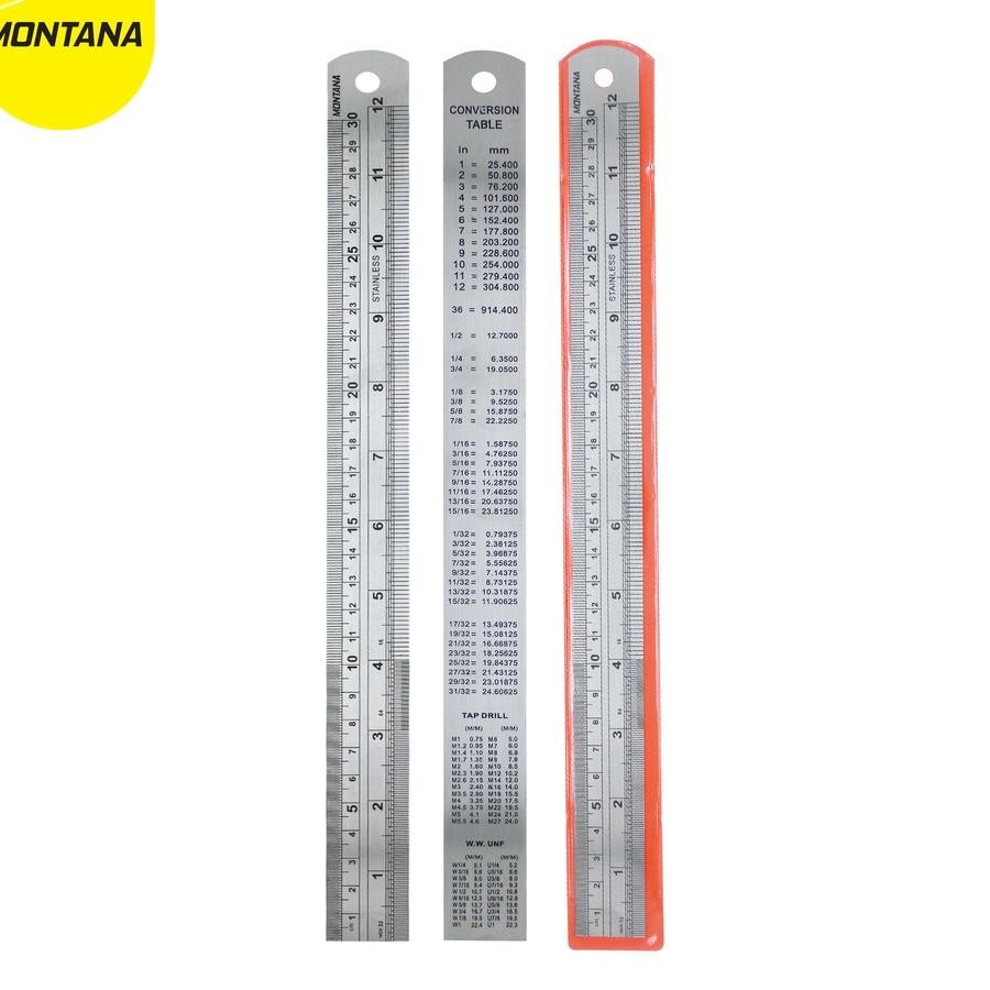 

Atk Ruler Penggaris Montana 30 Cm Metal Rt30S