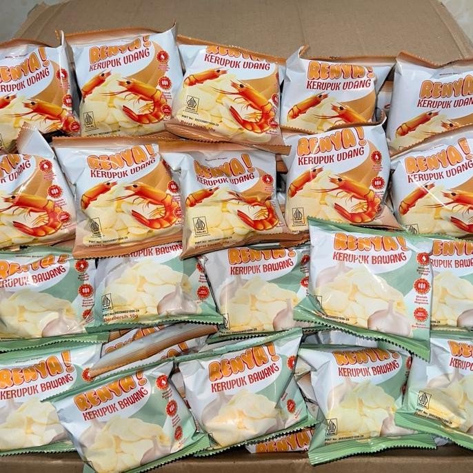 

Kerupuk Renya 10G Mateng Isi 200Pcs 1Dus