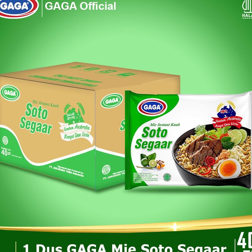 

Gaga Mie Soto Segaar 1 Karton Isi 40Pcs Gaga Mie Goreng Spesial 1 Karton Isi 40 Pcs