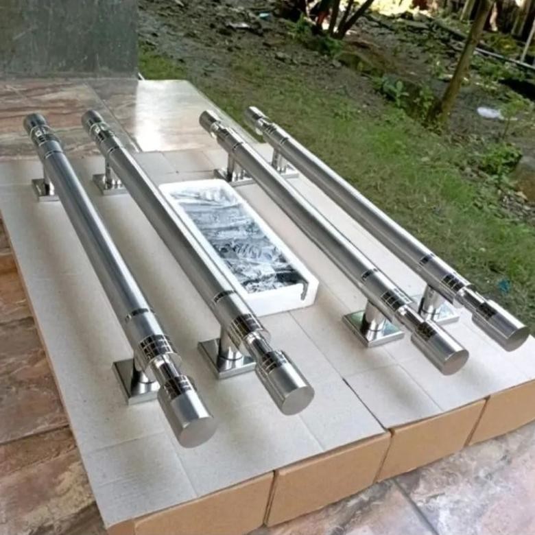 gagang pintu rumah/handle pintu, kupu tarung(2 pintu) full set + body kunci