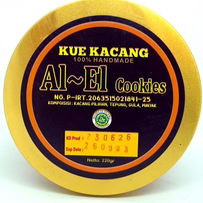 

\\\\\] AL-EL KUE KACANG COOKIES 220gr | TANAH MANIS ENAK