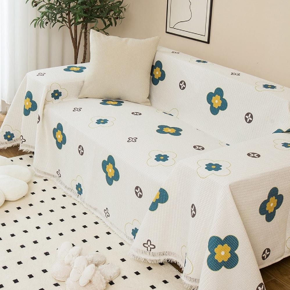 PGOODS - Selimut Sofa Selimut Sarung Sofa Dua Sisi Selimut Multifungsi