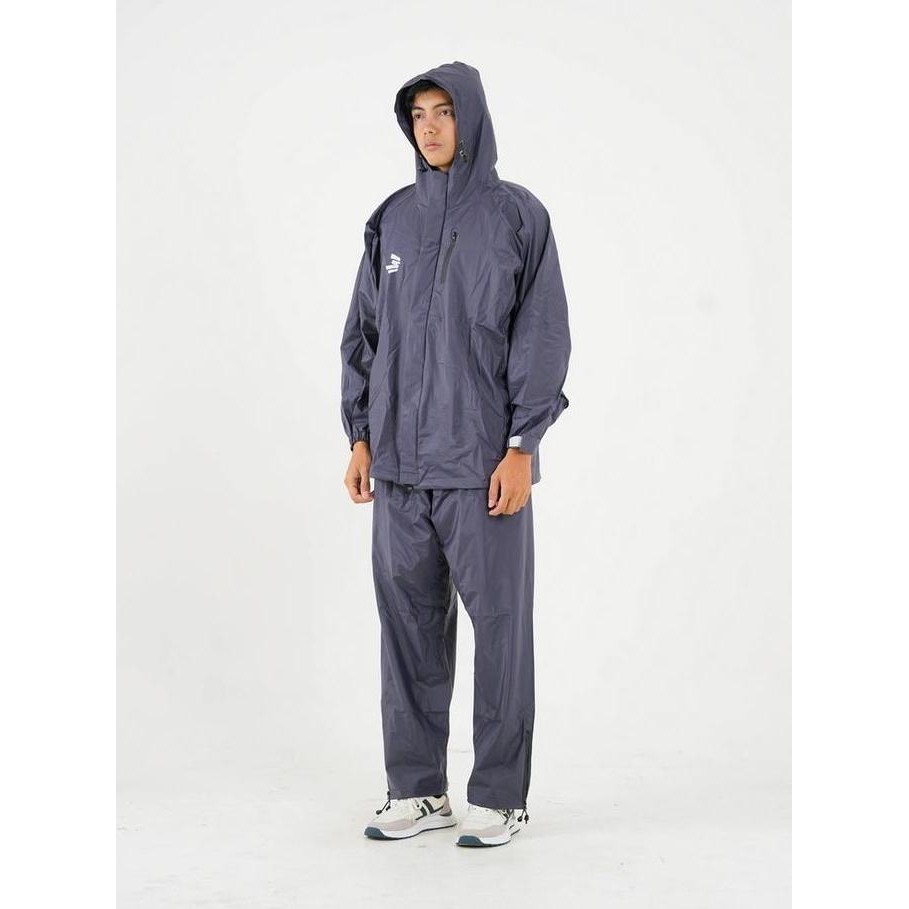 3Second Jas Hujan Pria Wanita Regular Fit Raincoat Setelan Eden Ol-C090125 Co