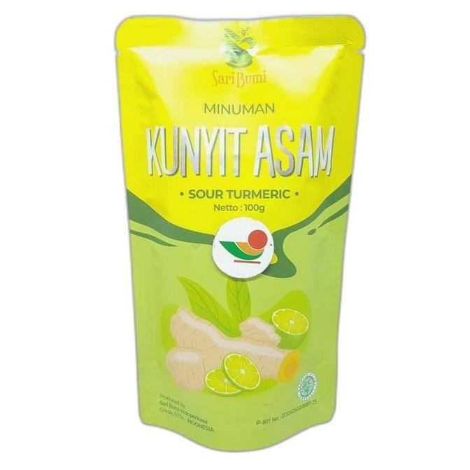 

hanya disini] SARIBUMI MINUMAN KUNYIT ASAM 100gr | KEMASAN BUBUK SERBUK TRADISIONAL