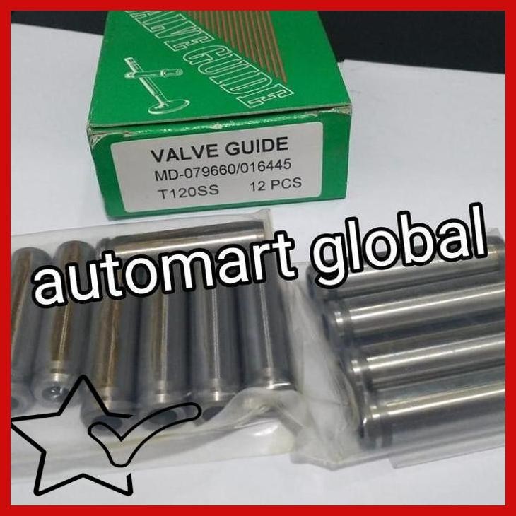 [AMG] VALVE GUIDE BOS KLEP MITSUBISHI T120SS SET 12PC