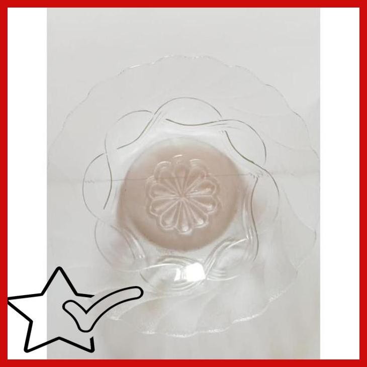 [TKR] PIRING UKURAN KECIL UNTUK KUE KACA BELING ISI 12