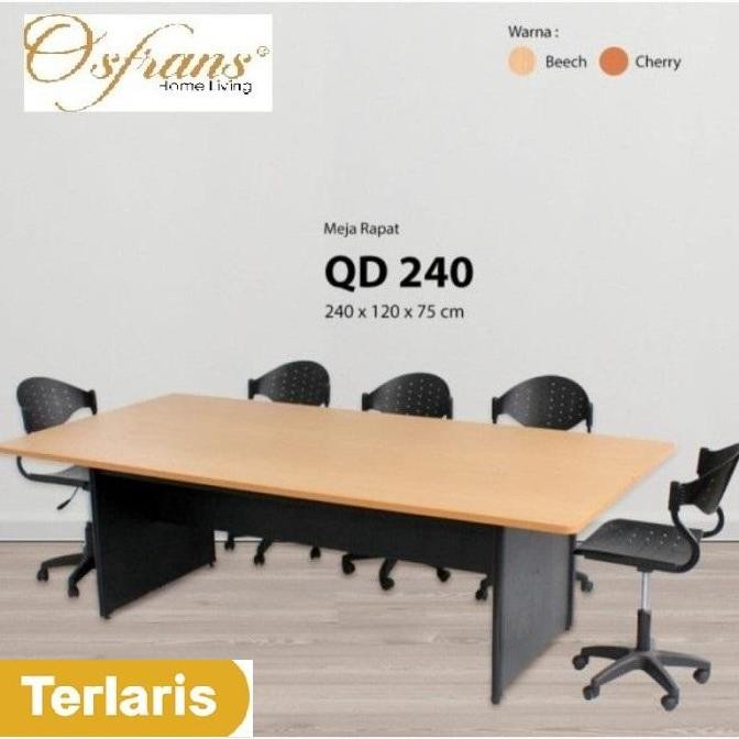 New Product - Meja Rapat Meja Meeting Jumbo Besar Qd240 Qd180 Qd120 Qd 240 180 Qd 40 Kalyne Store