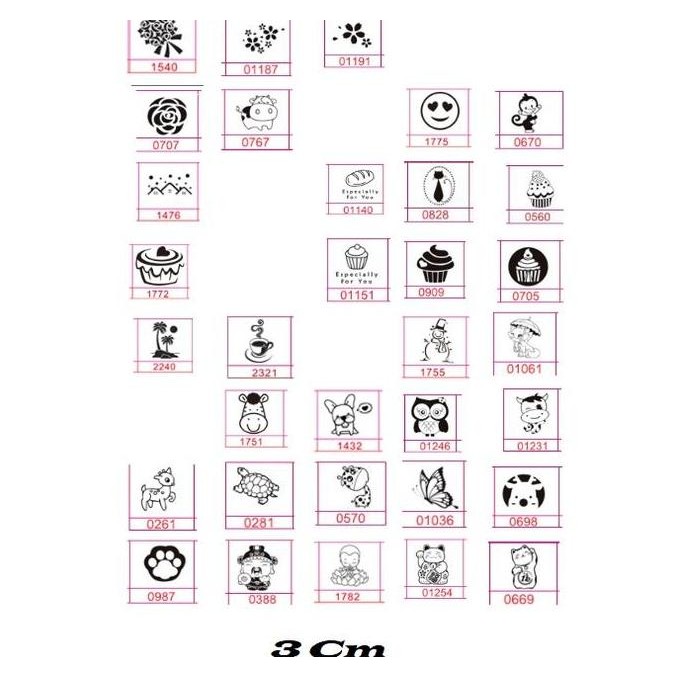 

HOT STAMP KUNINGAN/ STAMP KUE/ CETAKAN LOGO KUE