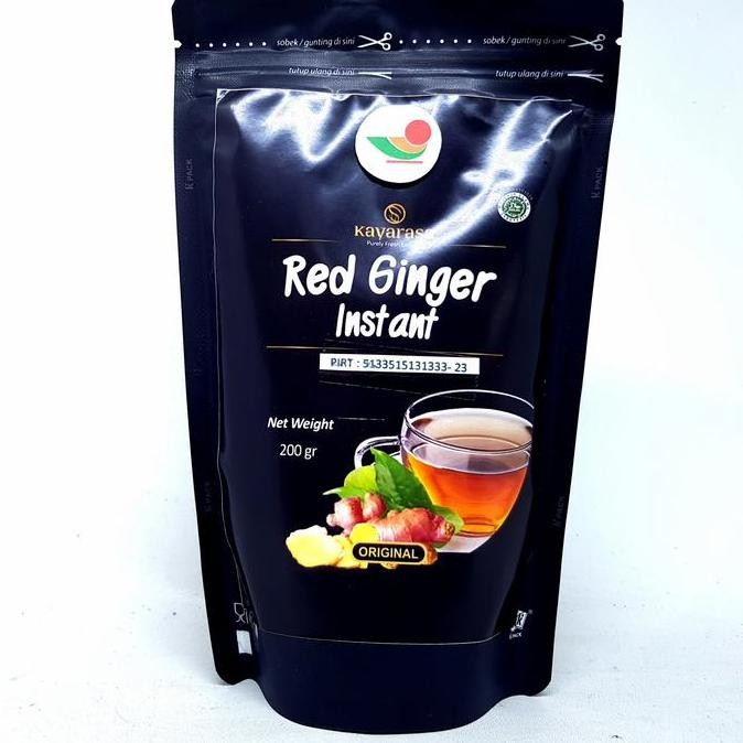 

!!!!!!] KAYARASA JAHE MERAH INSTANT 200gr | HERBAL BUBUK SERBUK HALAL MUI