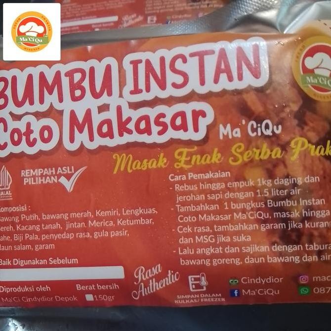 

JH8 Bumbu Coto Makasar | Bumbu instan Coto Makasar | Homemade