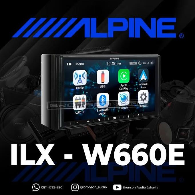* Alpine Ilx - W660E Headunit 7 Inch *
