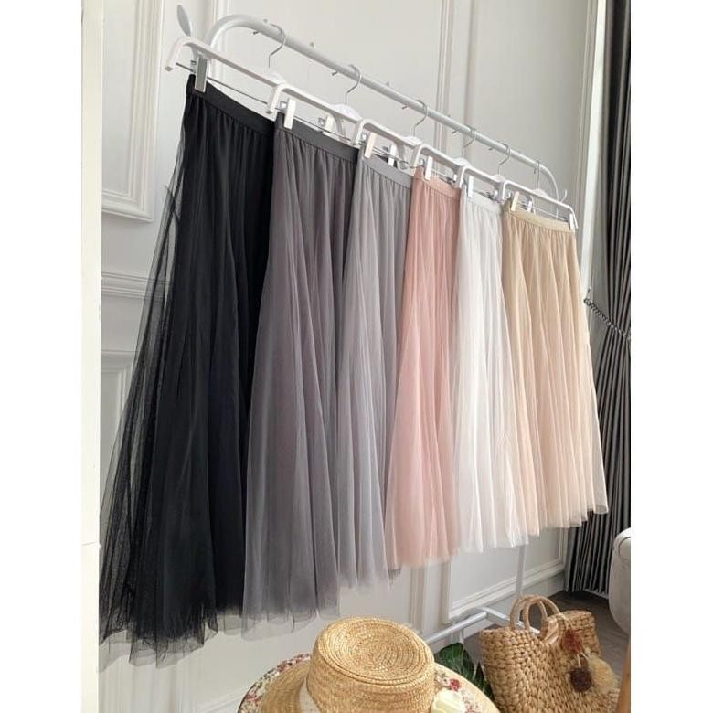 Okk-1520 (Bisa Cod)Rok Tutu Panjang Import | Rok Tutu Bangkok Premium | Rok Tutu Ori Bangkok | Girly