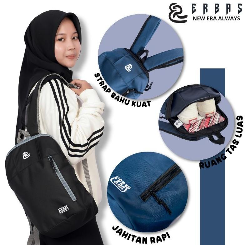 ERBAS Tas Olahraga Pria Wanita Sport Sepatu Sepak Bola Futsal Gym Multifungsi | Tas Outdoor Kecil