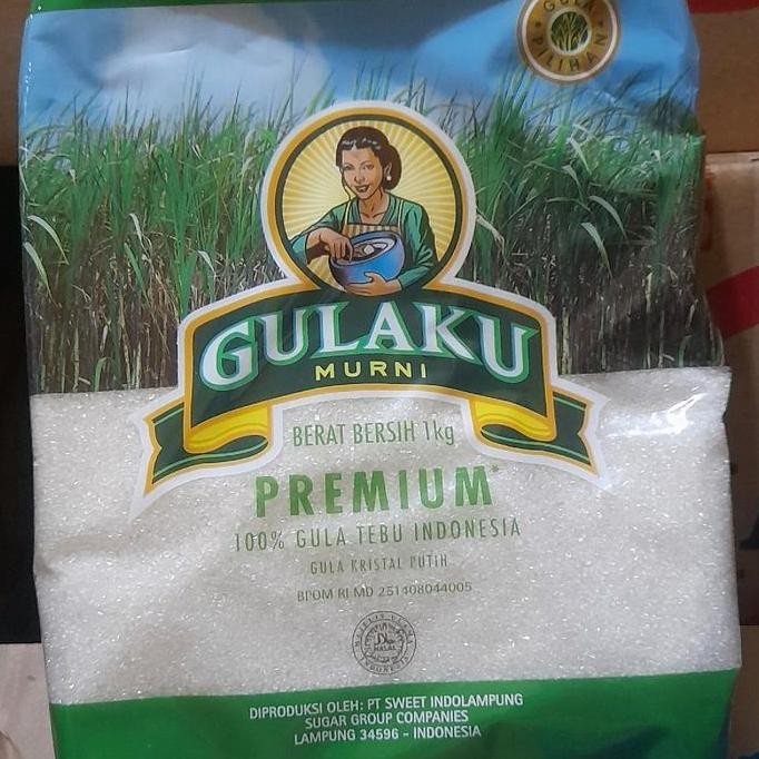 

JH8 Gula Pasir Gulaku 1kg murah