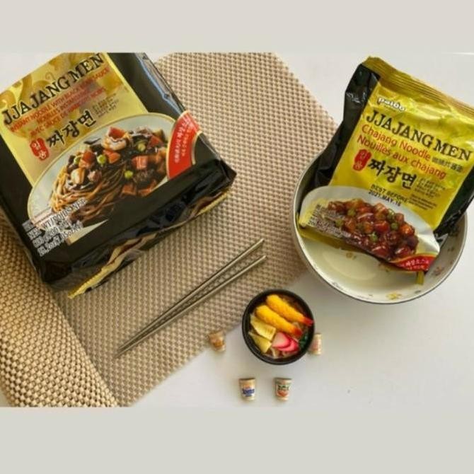 

(Expert) Jjajangmen Ramen Korea Black Noodle 200 gram