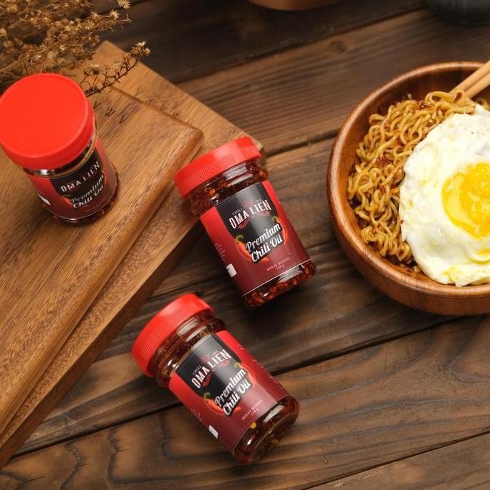 

JH8 Chili Oil Omalien - Bundling 3 Botol Extra Pedas Halal 150ml Sambal Instan Asin Organik Bahan Masakan Makanan Anti Bocor Bebas Pengawet Minyak Premium Halal Indonesia