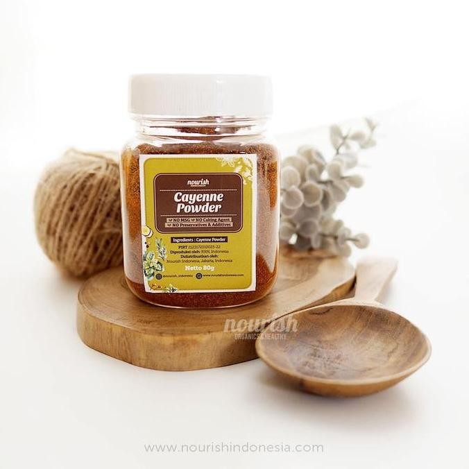 

JH8 Nourish Indonesia, Cayenne Pepper Powder 80gr