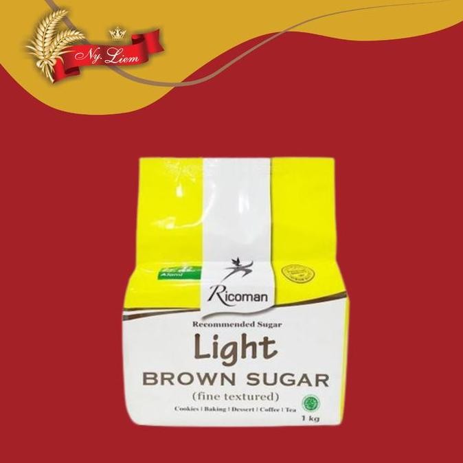 

JH8 RICOMAN LIGHT Brown Sugar 1 kg