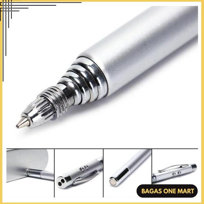 

5IN1 ALAT TULIS PENA PULPEN TINTA HITAM LASER SENTER POINTER PERSENTASI TELESKOPIK MAGNET RETRACTABLE GURU SEKOLAH LES STICK CLASS COMMAND PULPEN MULTIFUNGSI 5 IN 1 PEN LASER POINTER TELESCOPIC LED MAGNETIC KUALITAS TERBAIK