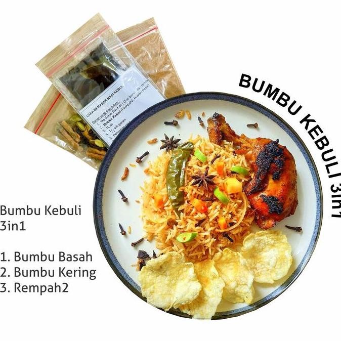 

JH8 Paket Nasi Kebuli 3in1 ( Basmati + Bumbu )