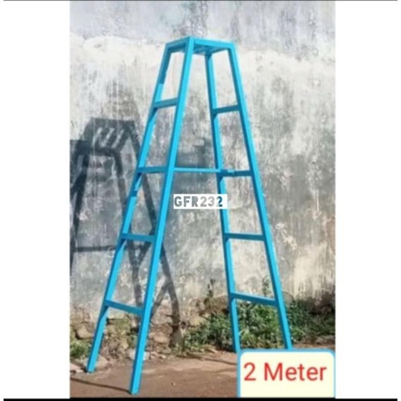 Tangga Lipat Besi Hollow4X4 Galvanis Tinggi 2 Mter New Best Quality 100% Original