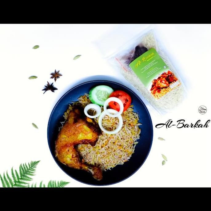 

JH8 Nasi Kebuli Kabsah Biryani Mandhi Instan siap saji AL-BARKAH 400g