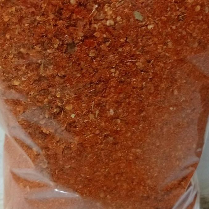 

JH8 1kg CABE BUBUK KASAR AROMA DAUN JERUK cocok untuk semua jenis maknan Alami