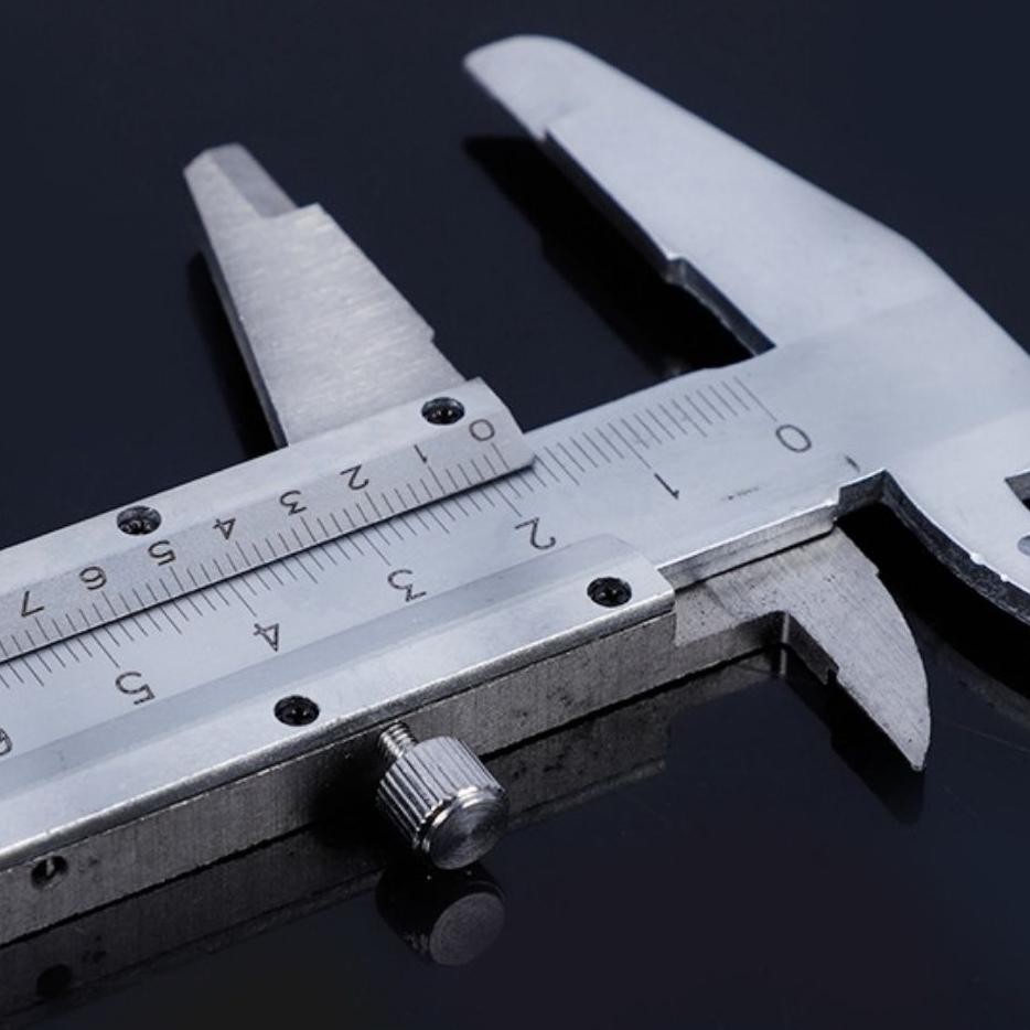 

UneedTools Jangka Sorong Stainless Steel Vernier Caliper 0-150mm Penggaris Mekanik Logam Penuh