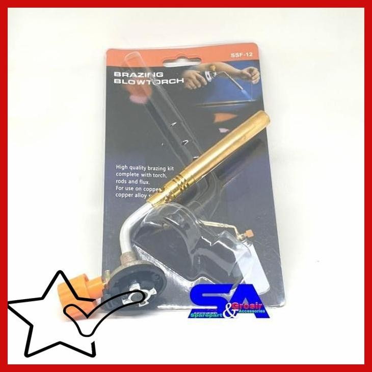 [SAG] GAS TORCH MANUAL-KEPALA GAS ALAT BAKAR LAS PORTABLE LPG KALENG