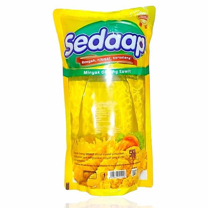 

JH8 SEDAAP MINYAK GORENG POUCH 1 LITER Sedap Minyak Goreng Sedap 1 L