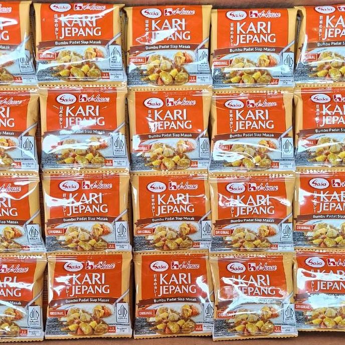 

JH8 (GRATIS MIE SAKURA) 12 SACHET SASA KARI JEPA Penyedap Bumbu Padat Siap Masak 20gr/Sachet (1 RENCENG) Masakan Instan