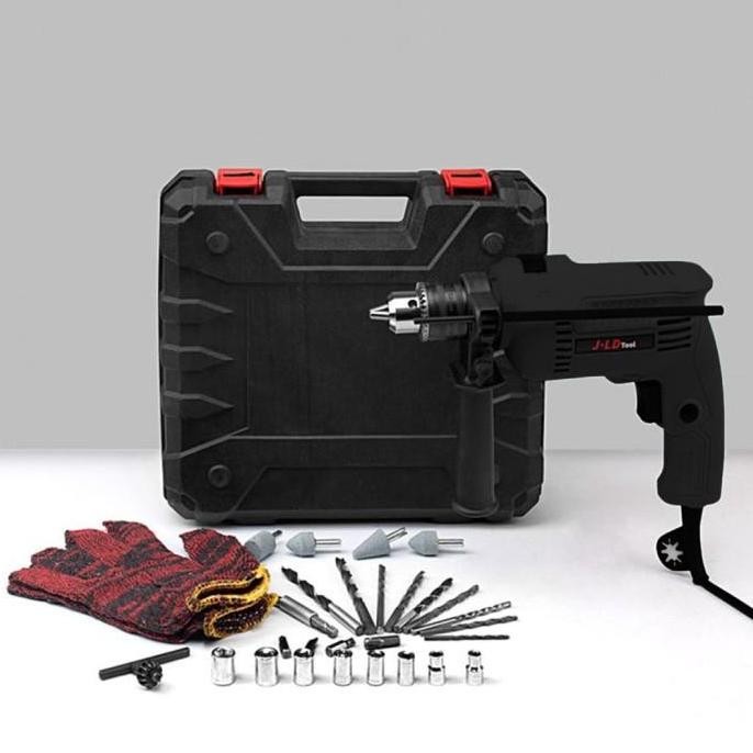 |Expert| Bor Listrik 13mm Fullset bor tembok beton besi kayu jld 8013