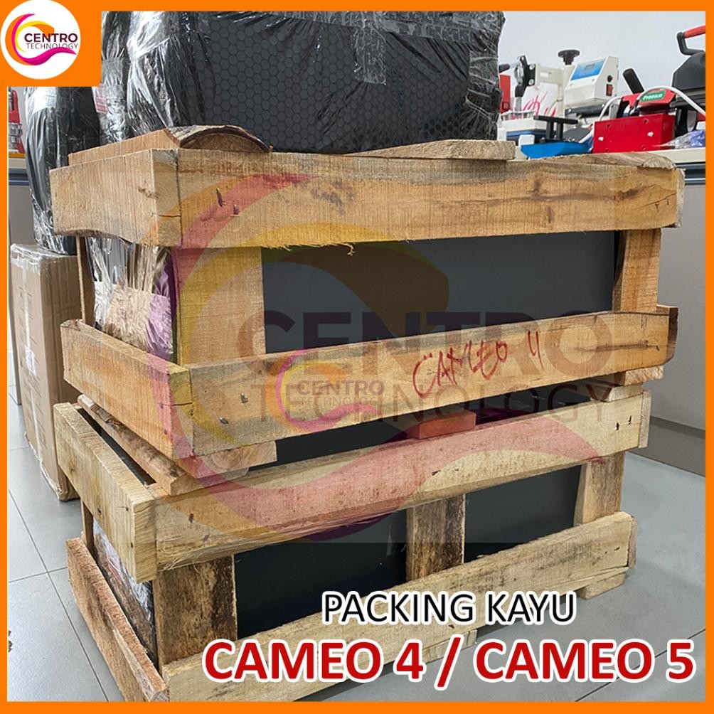 

Packing Tambahan Peti Kayu Untuk Mesin Cutting Sticker Silhouette Cameo 4 / Cameo 5 Berkualitas