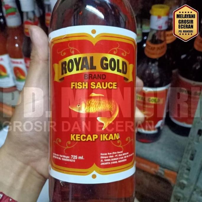 

JH8 KECAP IKAN ROYAL GOLD 725 ML / Royal Gold Fish Sauce