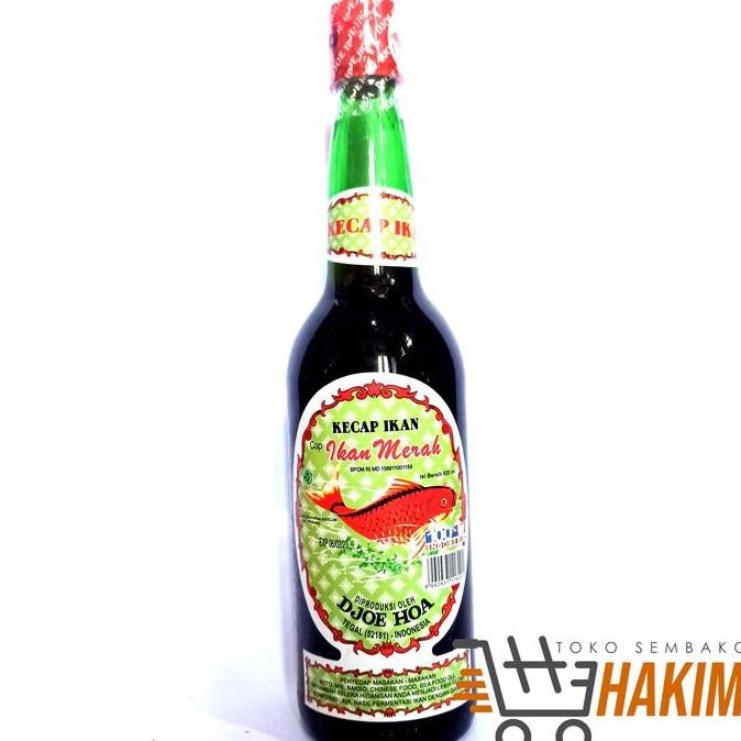 

JH8 Kecap Ikan Cap Ikan Merah Djoe Hoa 620ml