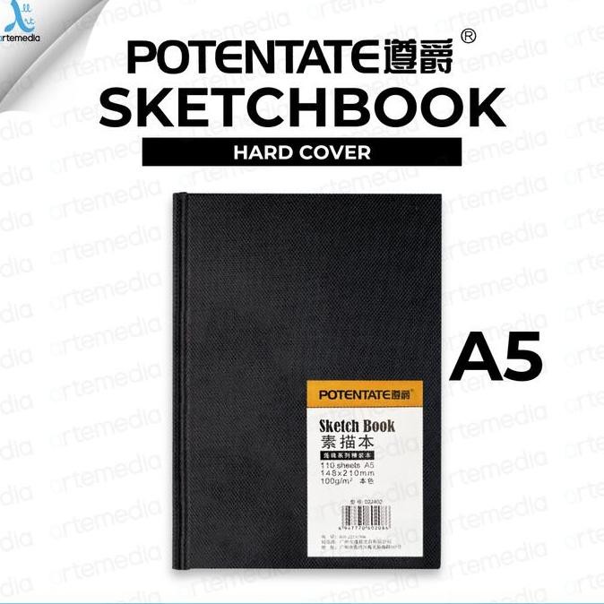 

Sale Buku Sketsa Potentate Hard Cover A5 Stitch Bound Sketchbook