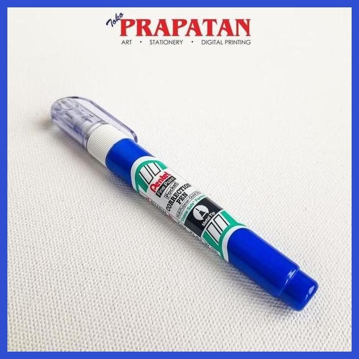 

( SEKOLAH / LUKIS ) SALE CORRECTION PEN / TIP EX PENTEL FINE POINT POCKET 7ML ZL62-W (SENI / MENGGAMBAR / ART / KERAJINAN ) PACKING AMAN