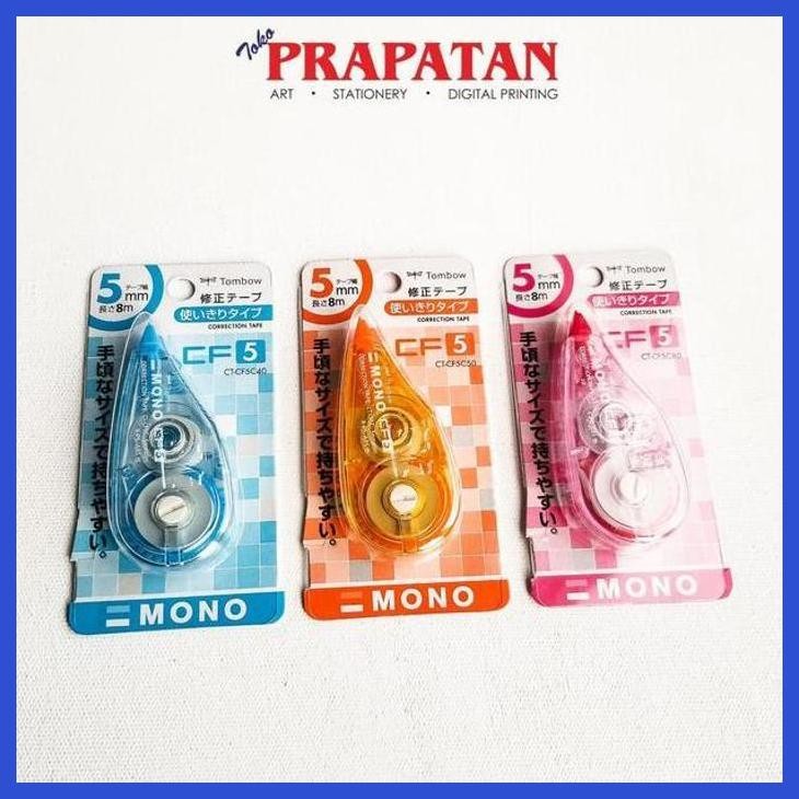 

( SEKOLAH / LUKIS ) READY TOMBOW CORRECTION TAPE 5MMX8M CT-CF5 (SENI / MENGGAMBAR / ART / KERAJINAN ) PACKING AMAN