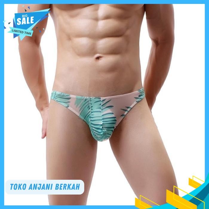 PRINTED TRANSPARENT MEN BRIEF PRIA CELANA DALAM TRANSPARAN PRIA YC / PRINTED TRANSPARENT MEN BRIEF P